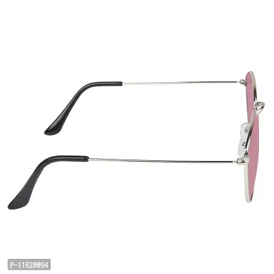Fabulous Pink Metal UV Protected Sunglasses For Men-thumb4