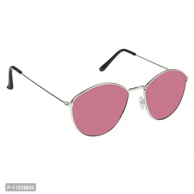 Fabulous Pink Metal UV Protected Sunglasses For Men-thumb3