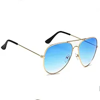 Arzonai Metal Aviator Sunglasses Pack of 2 (Medium)-thumb1
