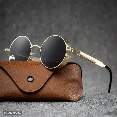 Unisex Metal Sunglasses-thumb3