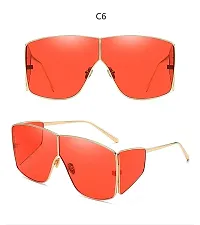 Fabulous Red Metal UV Protected Sunglasses For Men-thumb2
