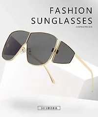 Fabulous Green Metal UV Protected Sunglasses For Men-thumb4