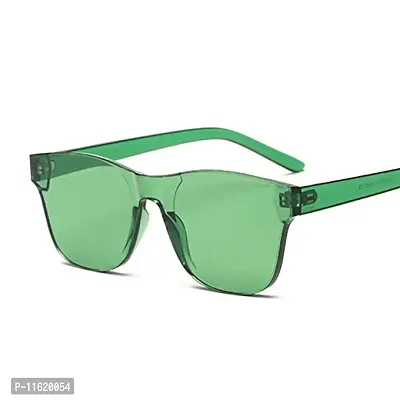 Fabulous Green Plastic UV Protected Sunglasses For Men