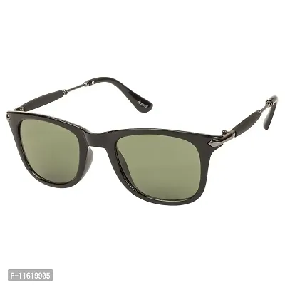 Fabulous Green Metal UV Protected Sunglasses For Men-thumb2