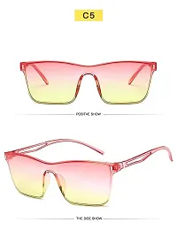 Fabulous Multicoloured Plastic UV Protected Sunglasses For Men-thumb1