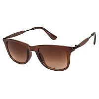 Fabulous Brown Metal UV Protected Sunglasses For Men-thumb1