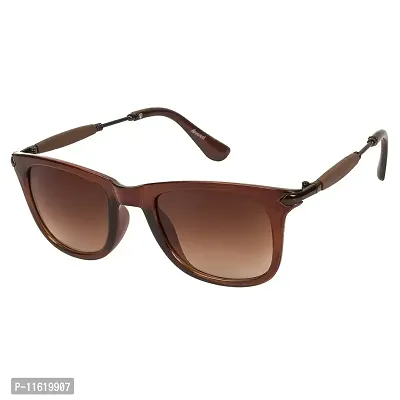 Fabulous Brown Metal UV Protected Sunglasses For Men-thumb2