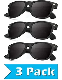 Unisex Metal Sunglasses Pack Of 3-thumb1