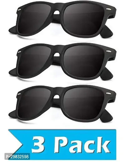 Unisex Metal Sunglasses Pack Of 3-thumb2