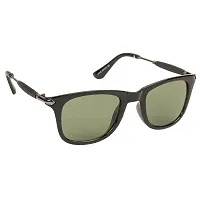 Fabulous Green Metal UV Protected Sunglasses For Men-thumb2