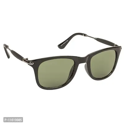 Fabulous Green Metal UV Protected Sunglasses For Men-thumb3