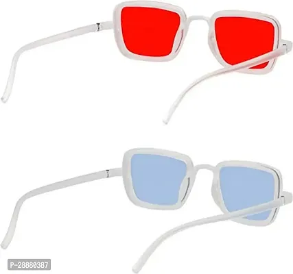 Modern Multicoloured Plastic Sunglasses Pack Of 2-thumb4