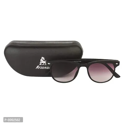 Arzonai Tints Wayfarer Black-Black UV Protection Sunglasses For Men  Women [MA-7136-S1 ]-thumb4