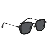 Arzonai Carryminati Metal Square Unisex Sunglasses (Large) Pack of 2-thumb1