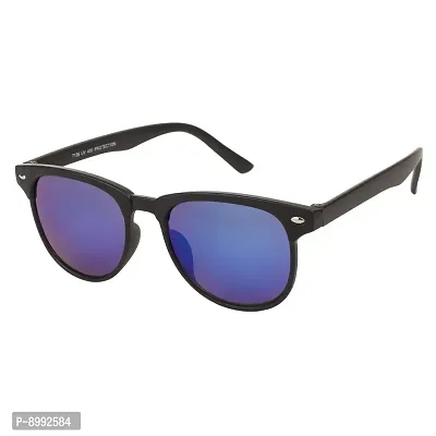 Arzonai Tints Wayfarer Black-Blue UV Protection Sunglasses For Men  Women [MA-7136-S3 ]-thumb0