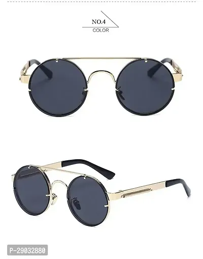 Unisex Metal Sunglasses-thumb2