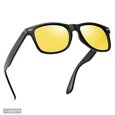 Modern Yellow Plastic Sunglasses-thumb0