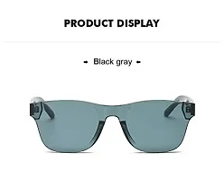 Fabulous Black Plastic UV Protected Sunglasses For Men-thumb1