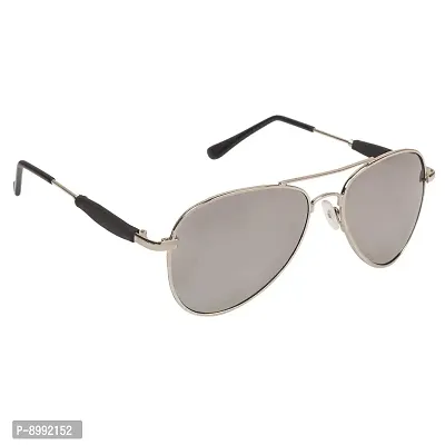 Arzonai Classics Aviator Silver-Silver UV Protection Sunglasses For Men  Women [MA-555-S11 ]-thumb2