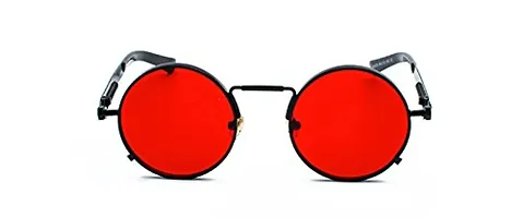 Fabulous Red Metal UV Protected Sunglasses For Men-thumb2