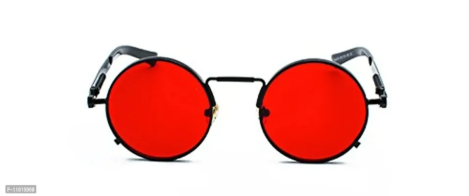 Fabulous Red Metal UV Protected Sunglasses For Men-thumb3