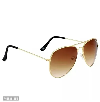 Trendy Brown Aviator Sunglass For Women-thumb0