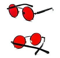 Fabulous Red Metal UV Protected Sunglasses For Men-thumb3