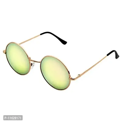 Fabulous Green Metal UV Protected Sunglasses For Men-thumb3