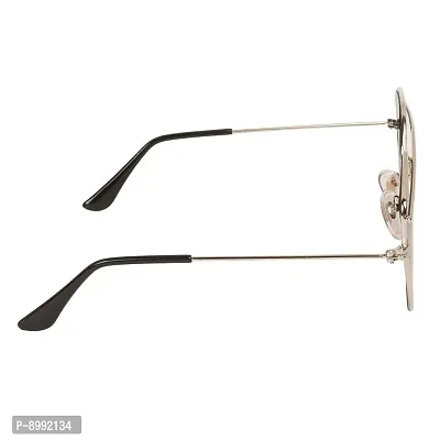 Arzonai Hayes Retro Square Shape Silver-Silver Mirrored UV Protection Sunglasses For Men  Women [MA-034-S2 ]-thumb4