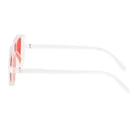 Modern Red Metal Sunglasses-thumb4