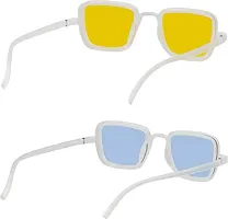 Modern Multicoloured Plastic Sunglasses Pack Of 2-thumb3