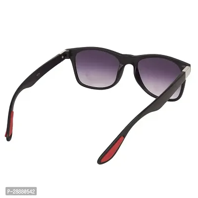 Modern Black Plastic Sunglasses-thumb5