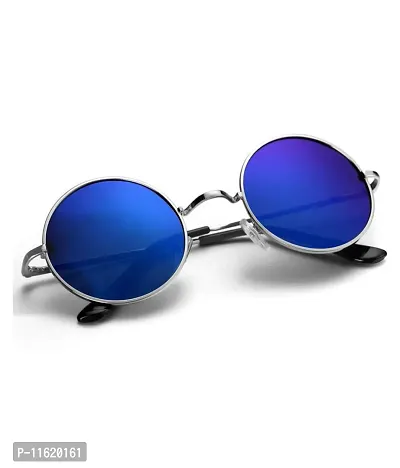 Fabulous Silver Metal UV Protected Sunglasses For Men