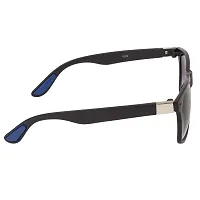 Modern Black Plastic Sunglasses-thumb3