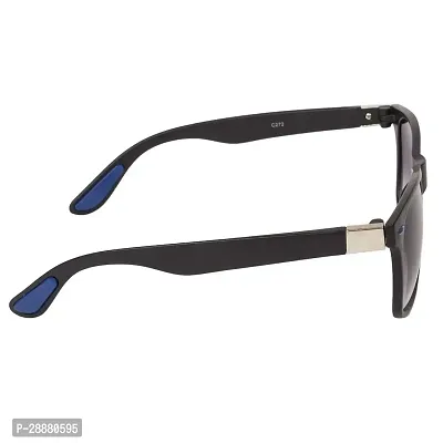 Modern Black Plastic Sunglasses-thumb4