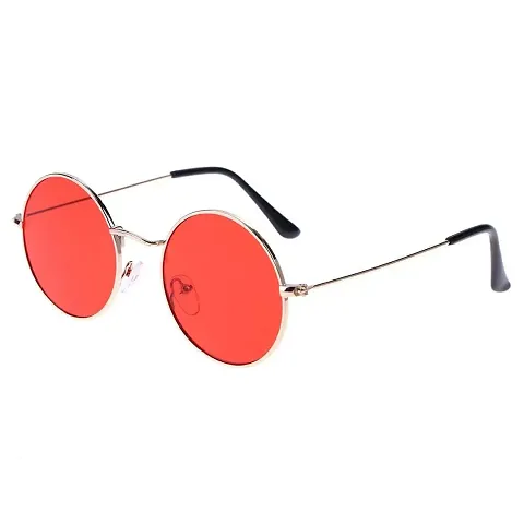 Round Shape Uv Protection Sunglasses For Men Women