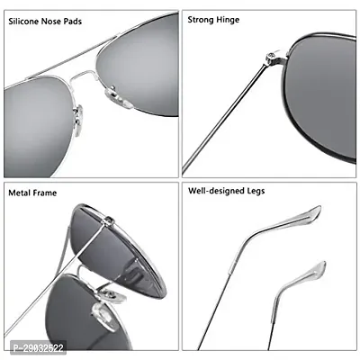 Unisex Metal Sunglasses-thumb4