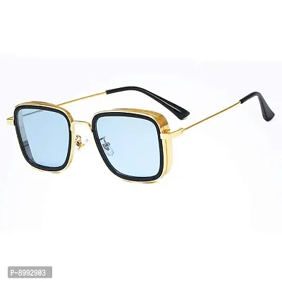 Arzonai Carryminati Metal Square Unisex Sunglasses (Large) Pack of 2-thumb3