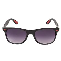 Modern Black Plastic Sunglasses-thumb1