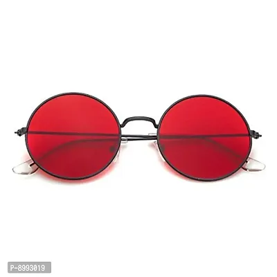 Red Colour Round Aviator - MyShop99