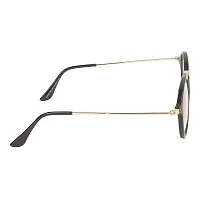 Arzonai Frame Round Shape Black-Transparent UV Protection Sunglasses | Frame For Men  Women [MA-087-S1 ]-thumb4