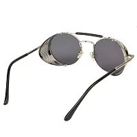 Fabulous Black Metal UV Protected Sunglasses For Men-thumb4