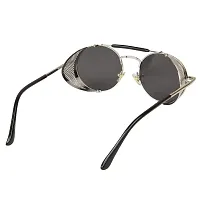 Fabulous Silver Metal UV Protected Sunglasses For Men-thumb4