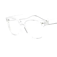 Fabulous White Plastic UV Protected Sunglasses For Men-thumb1