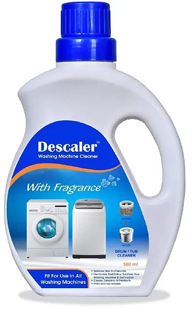 Descaler liquid for All Washing Machine Deep Cleaner Scale Remover liquid With Fragrance (500 ml) (Pack of 1)