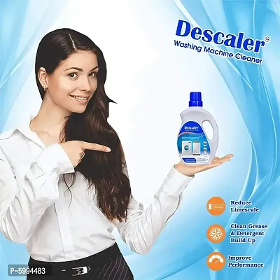 Descaler liquid for All Washing Machine Deep Cleaner Scale Remover liquid With Fragrance (500 ml) (Pack of 1)-thumb4