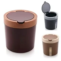 HRIDAAN Table Top Desk Garbage Dustbin Trash for Office Home Work Place-thumb3