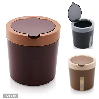 HRIDAAN Table Top Desk Garbage Dustbin Trash for Office Home Work Place-thumb4