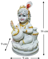 Winsome Collection Krishna Kanha Idol Murti Statue For Pujaghar Room Home Decor-thumb3