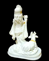Winsome Collection Krishna Kanha With Cow Idol Murti Statue For Pujaghar Home Room Decor-thumb2